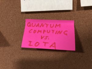 Post-It Quanten Computing