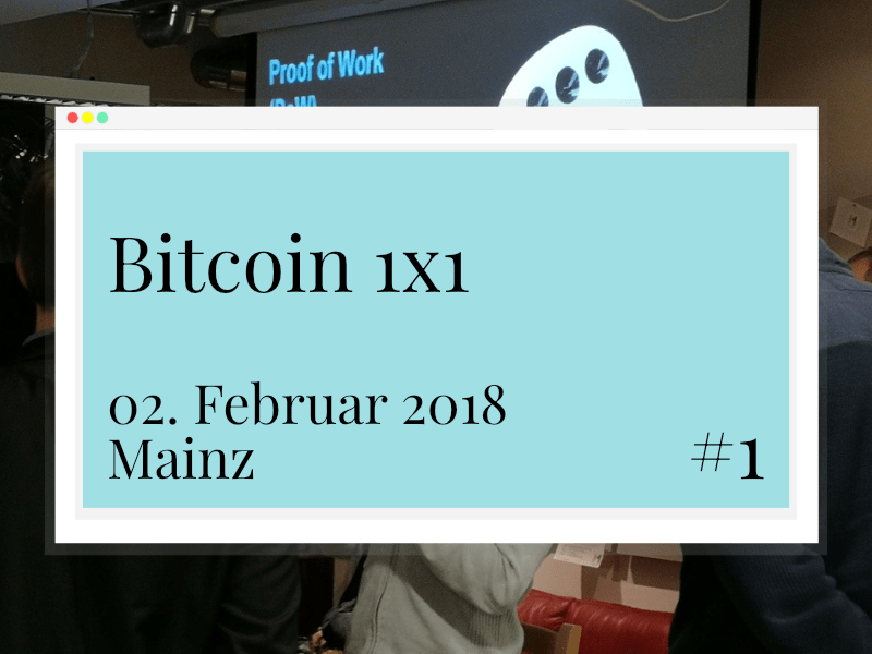 Slides Cover Bitcoin 1 mal 1
