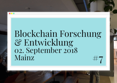 Forschung und Entwicklung in Deutschland – Meetup #7